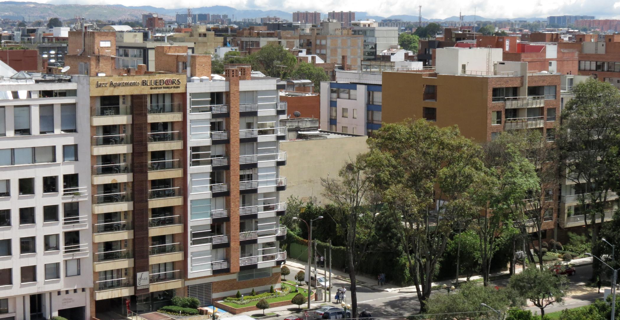 Hotel Jazz Apartments Bogotá Exterior foto